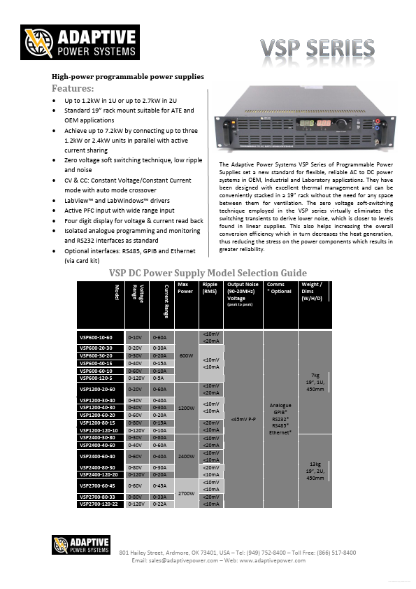 VSP2400-120-20