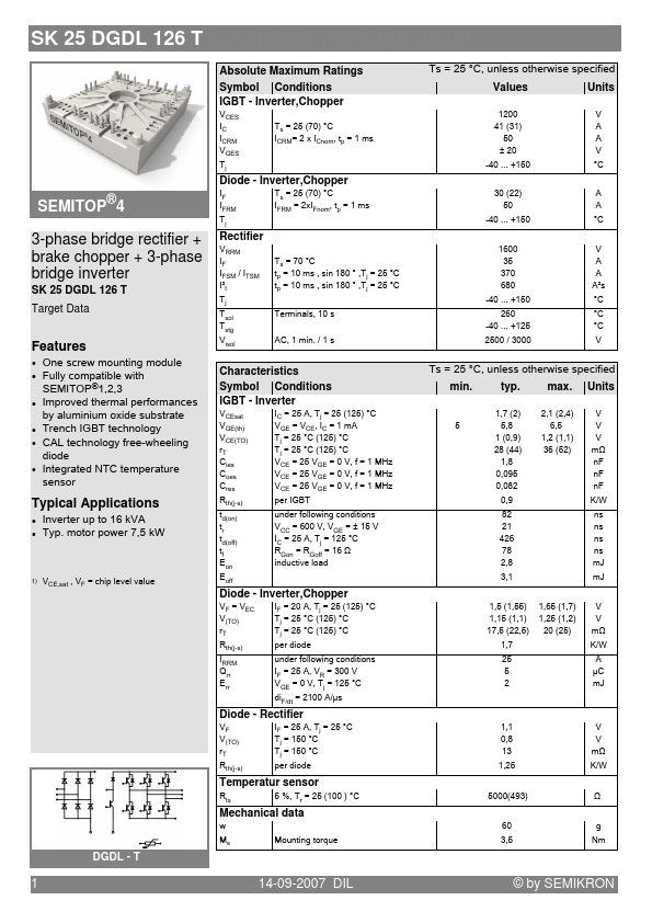 SK25DGDL126T