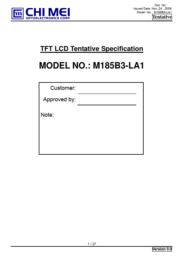 M185B3-LA1