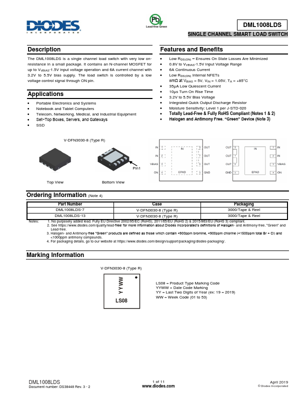 DML1008LDS