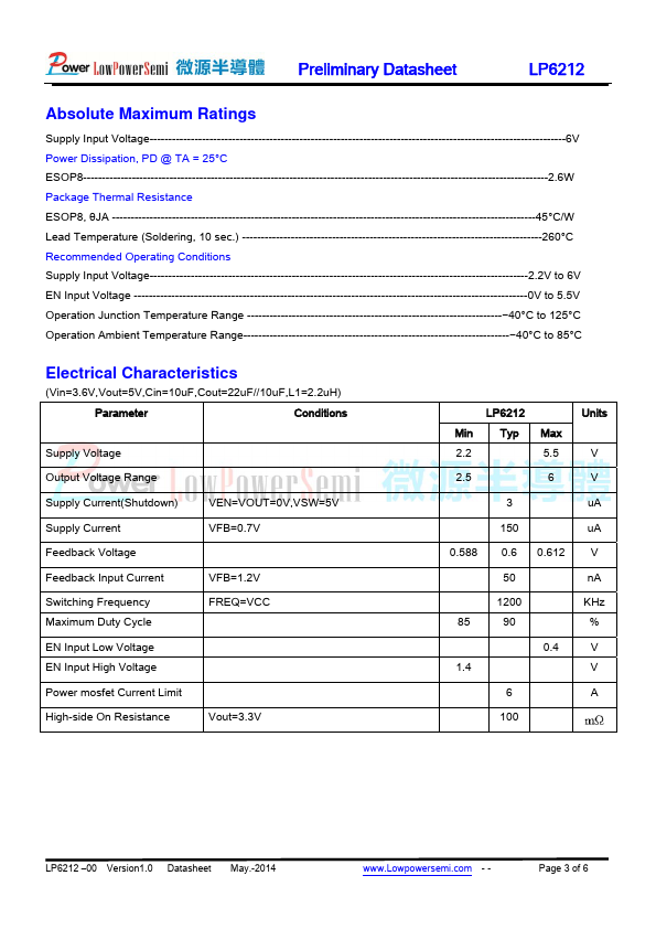 LP6212