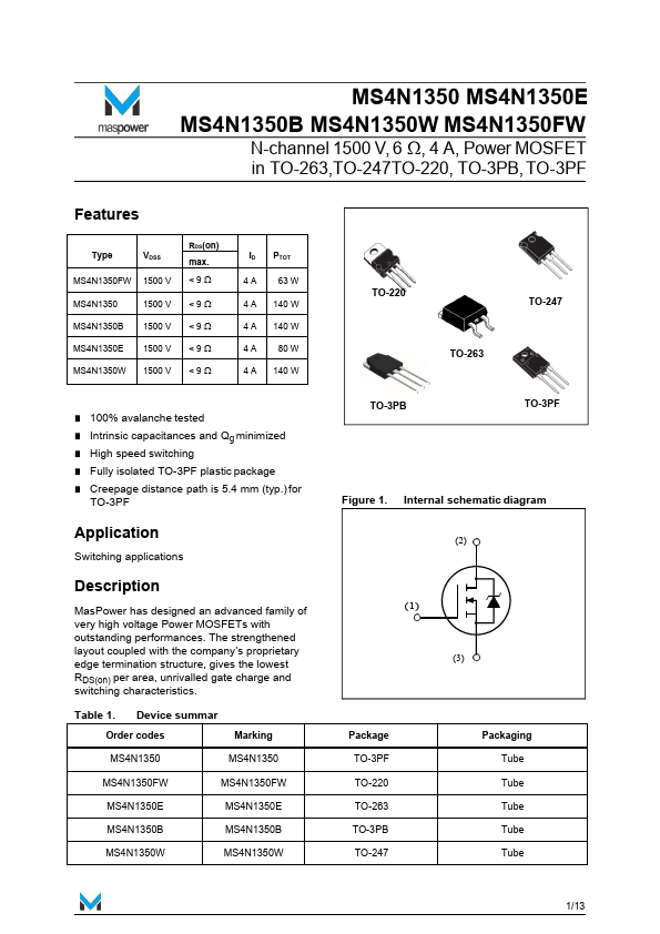 MS4N1350B