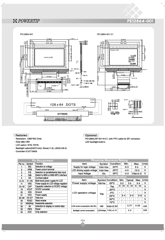 PE12864-001