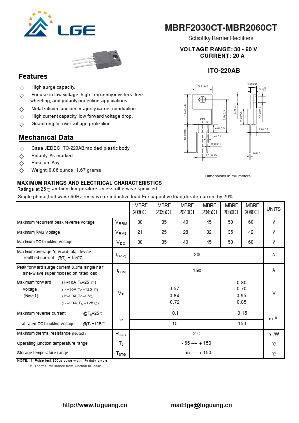 MBRF2050CT