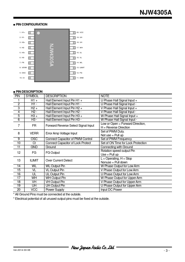 NJW4305A