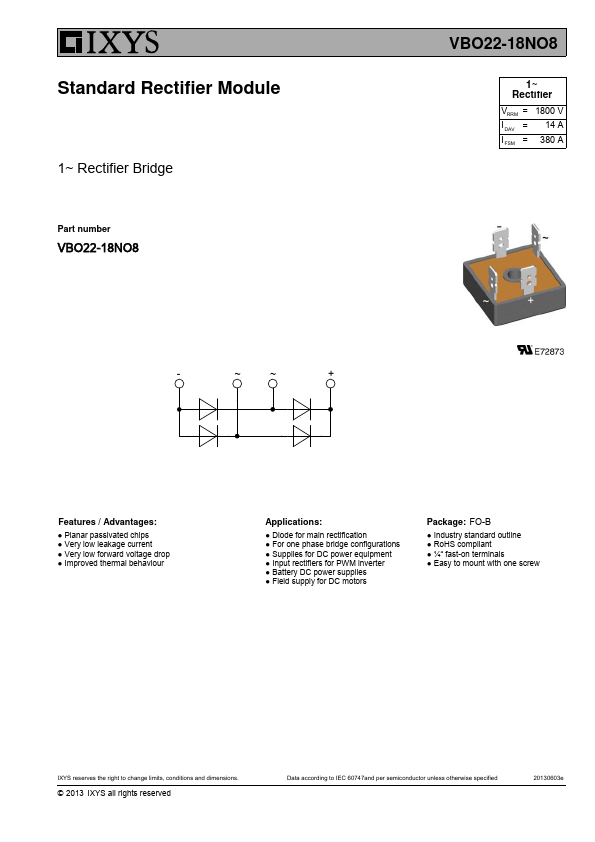 VBO22-18NO8