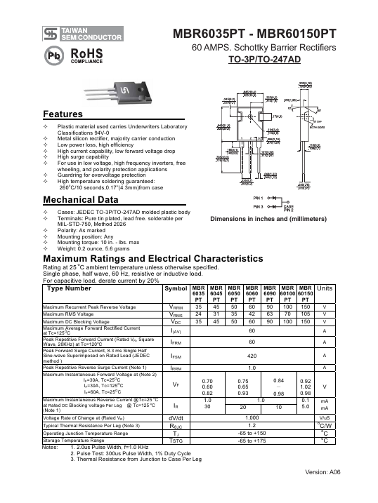 MBR6060PT