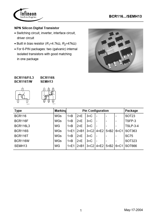 BCR116W