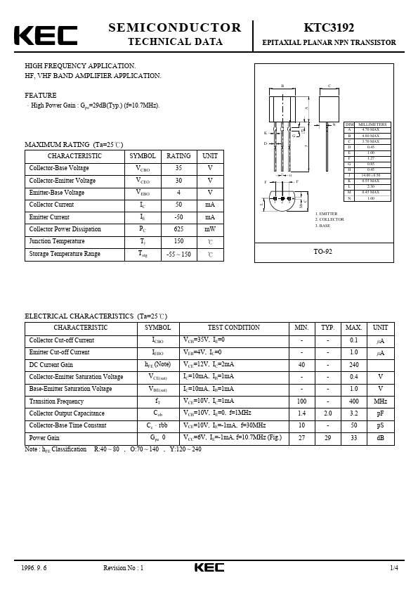 KTC3192