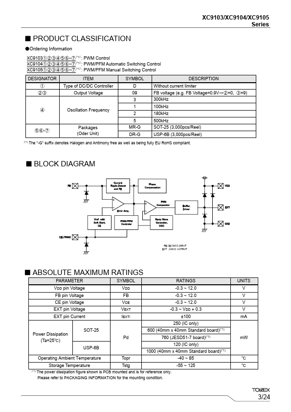 XC9105