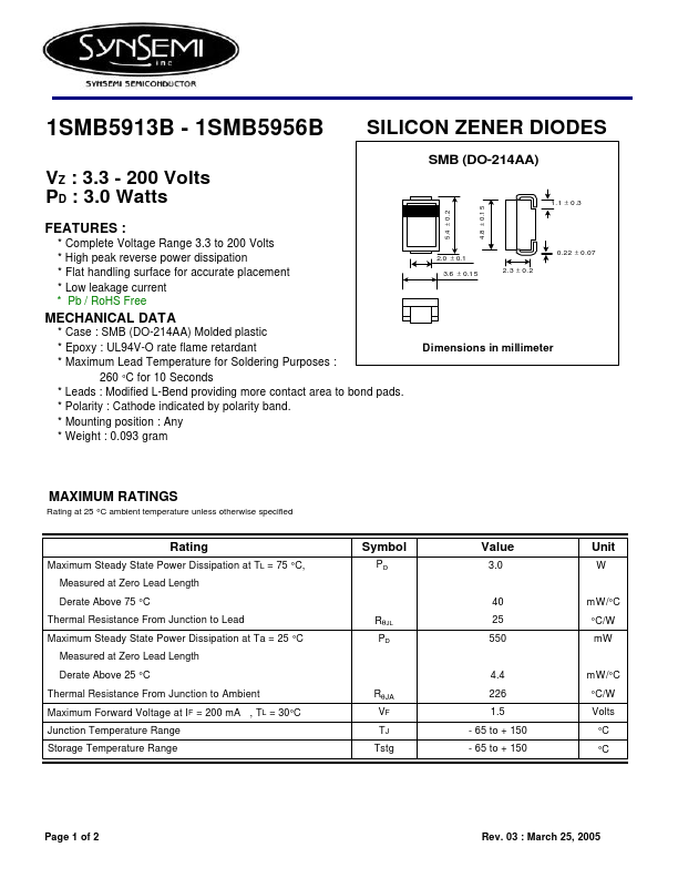 1SMB5940B