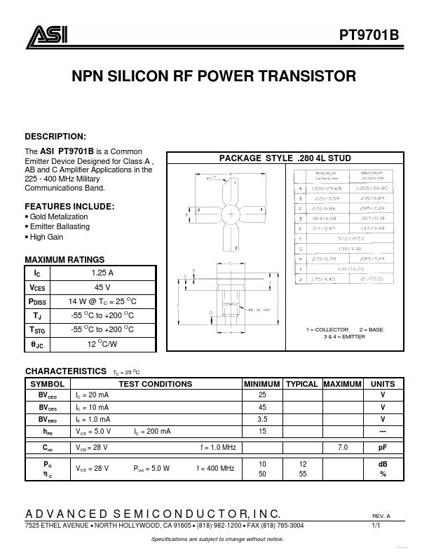 PT9701B