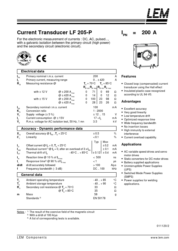 LF205-P