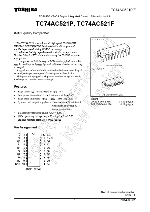 TC74AC521P