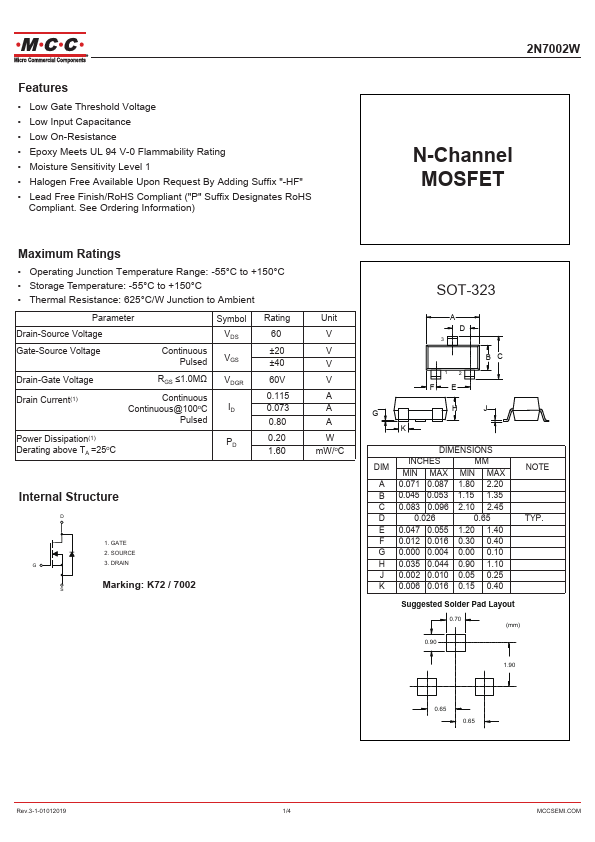 2N7002W