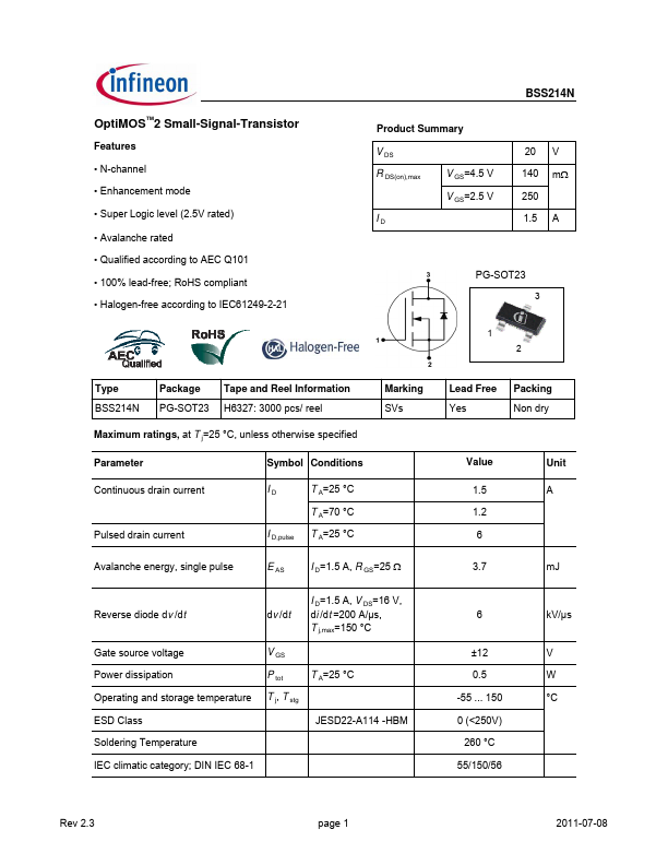 BSS214N