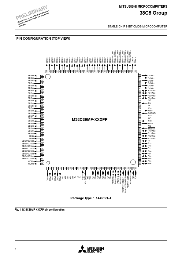 M38C83E2-XXXFP