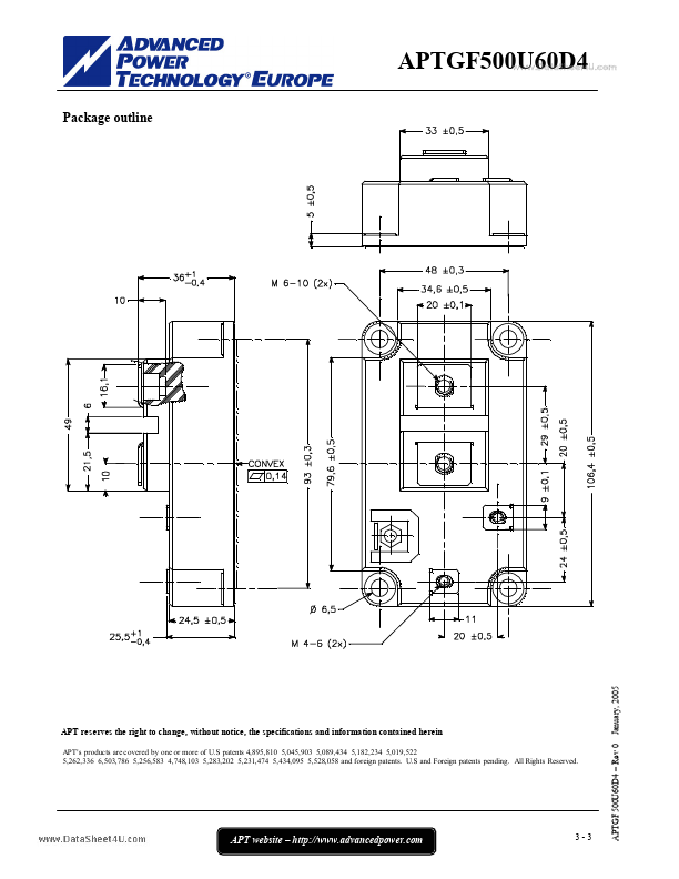 APTGF500U60D4