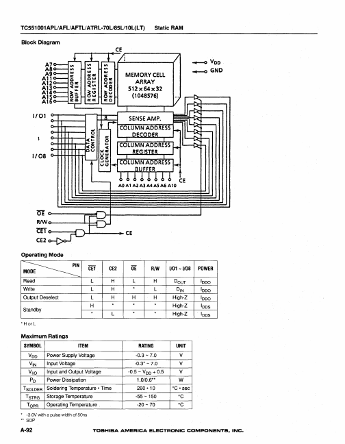 TC551001AFL-70L