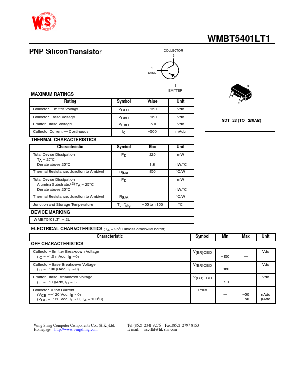 WMBT5401LT1