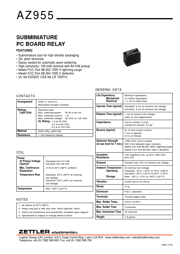 AZ955-1C-3DE