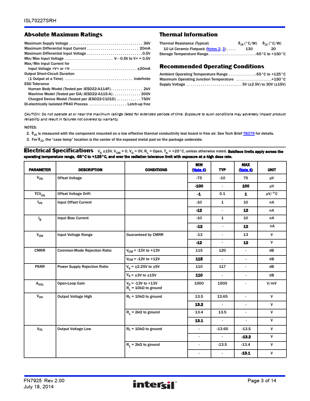 ISL70227SRH