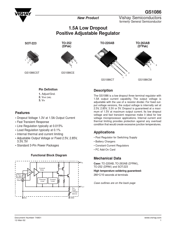 GS1086CT5