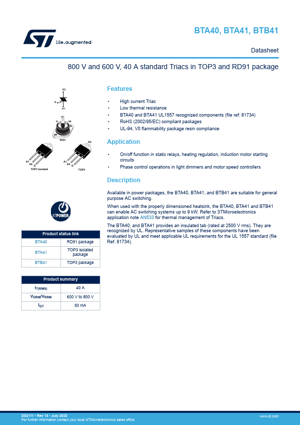 BTB41-400B