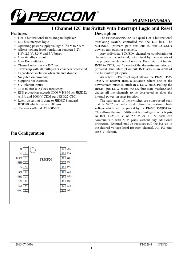 PI4MSD5V9545A