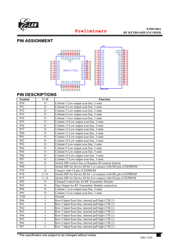 EM83100A