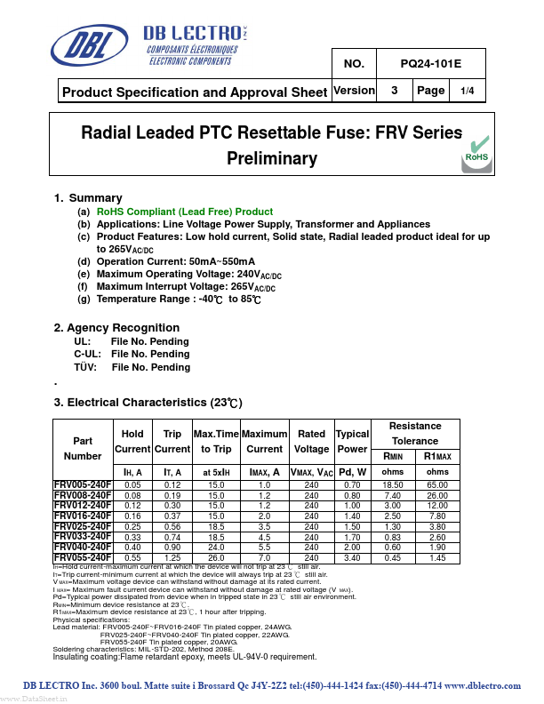 FRV055-240F