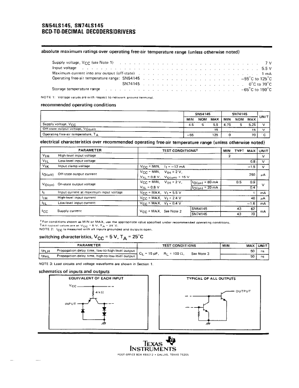 SN54145