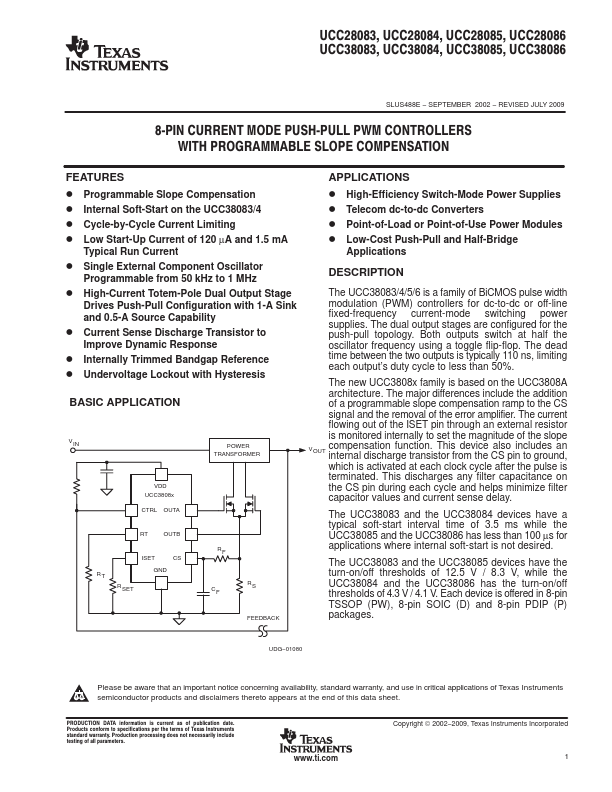 UCC38085P