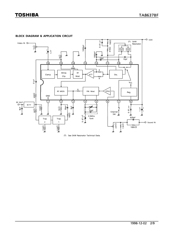 TA8637BF