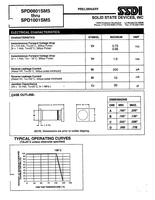 SPD0801SMS