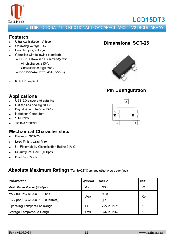 LCD15DT3