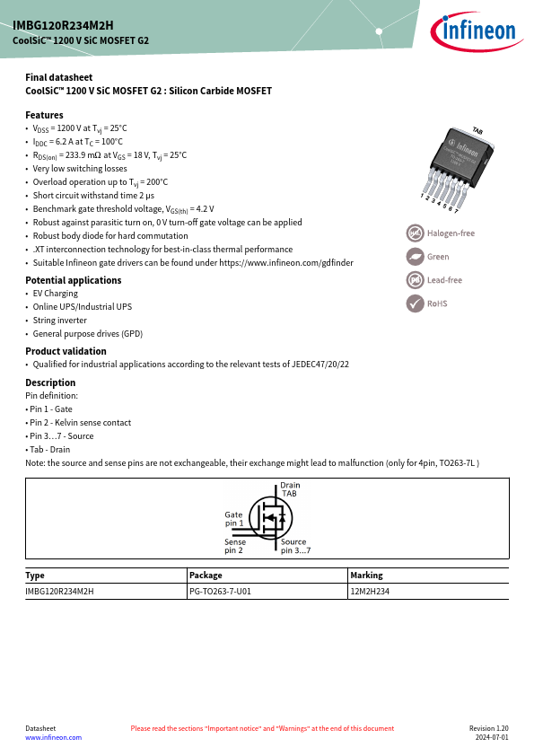 IMBG120R234M2H