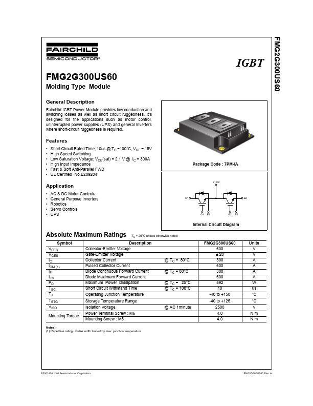 FMG2G300US60