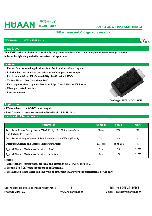 SMF190CA