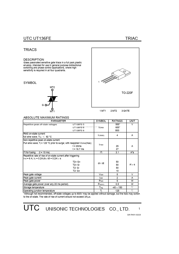 UT136FE