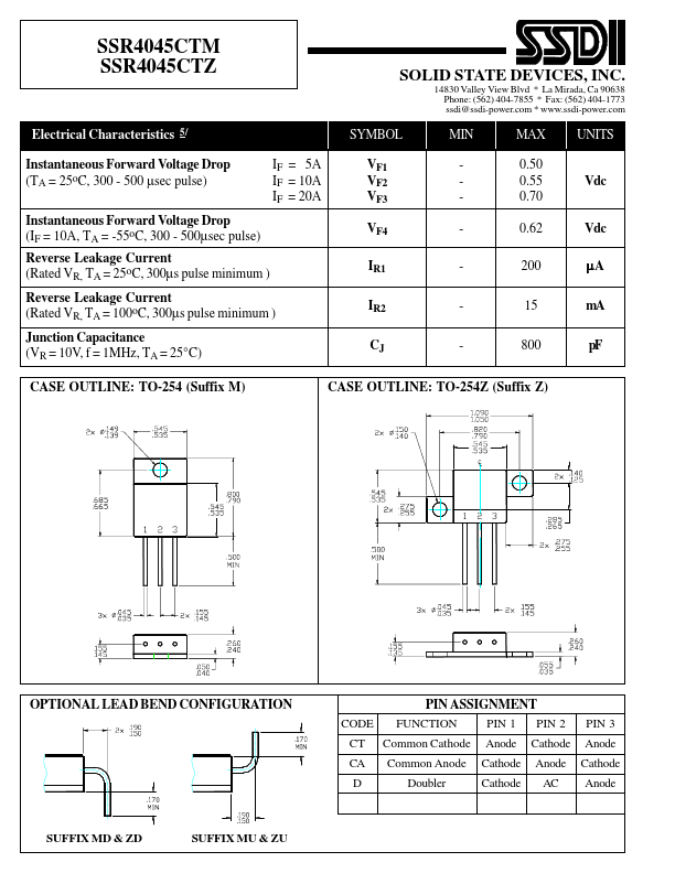 SSR4045CTM