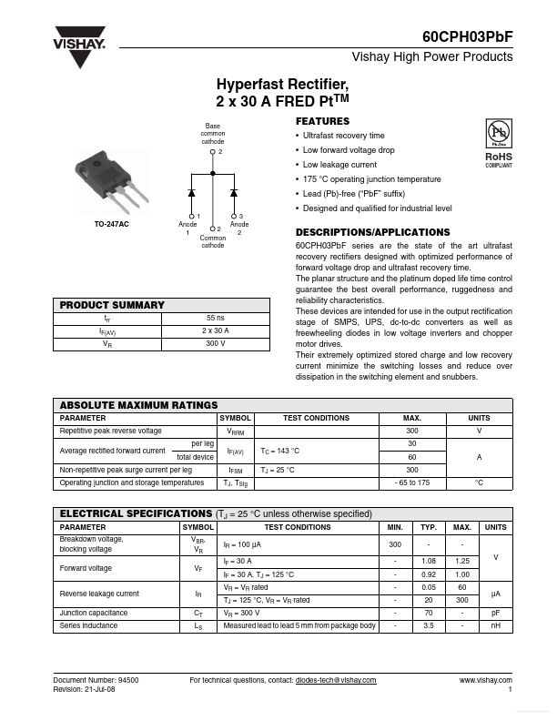 60CPH03PBF