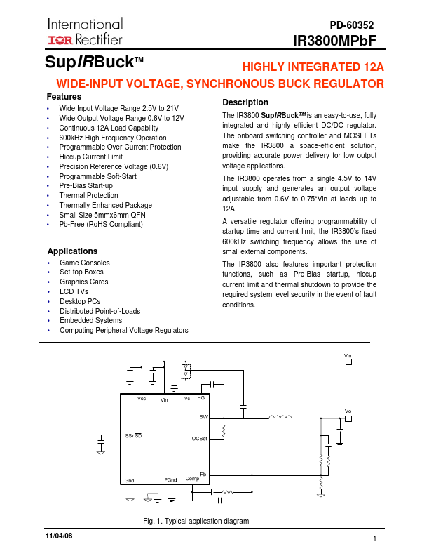 IR3800MPBF