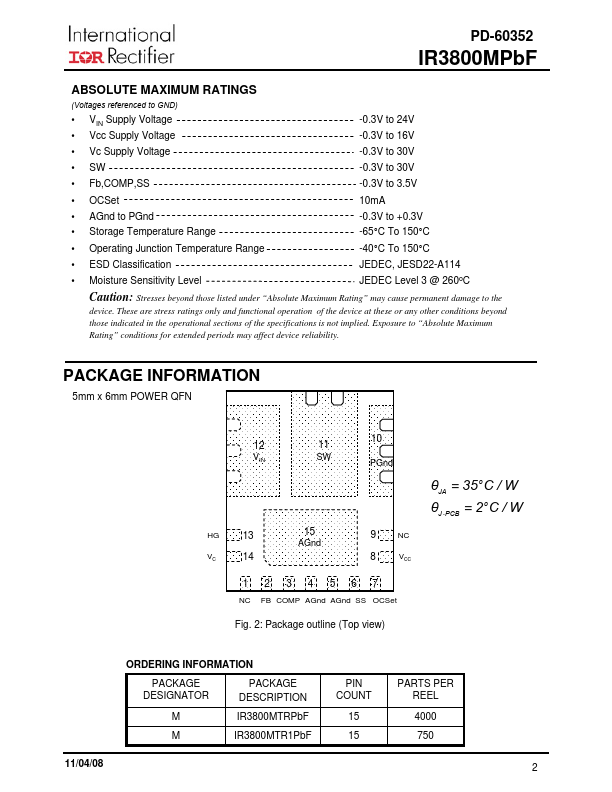 IR3800MPBF