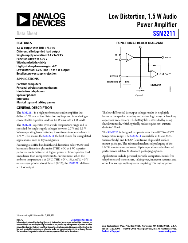 SSM2211