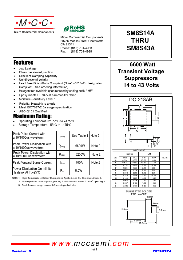 SM8S40A