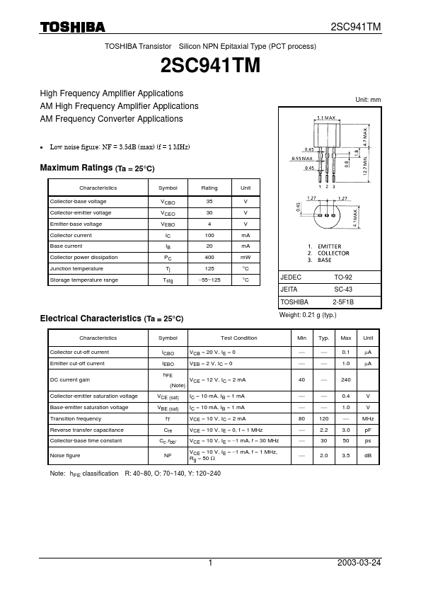 2SC941TM