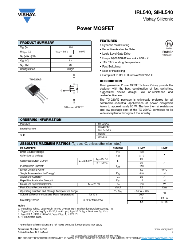 SiHL540