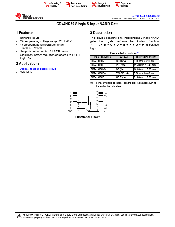 CD54HC30