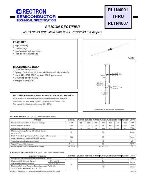 RL1N4001